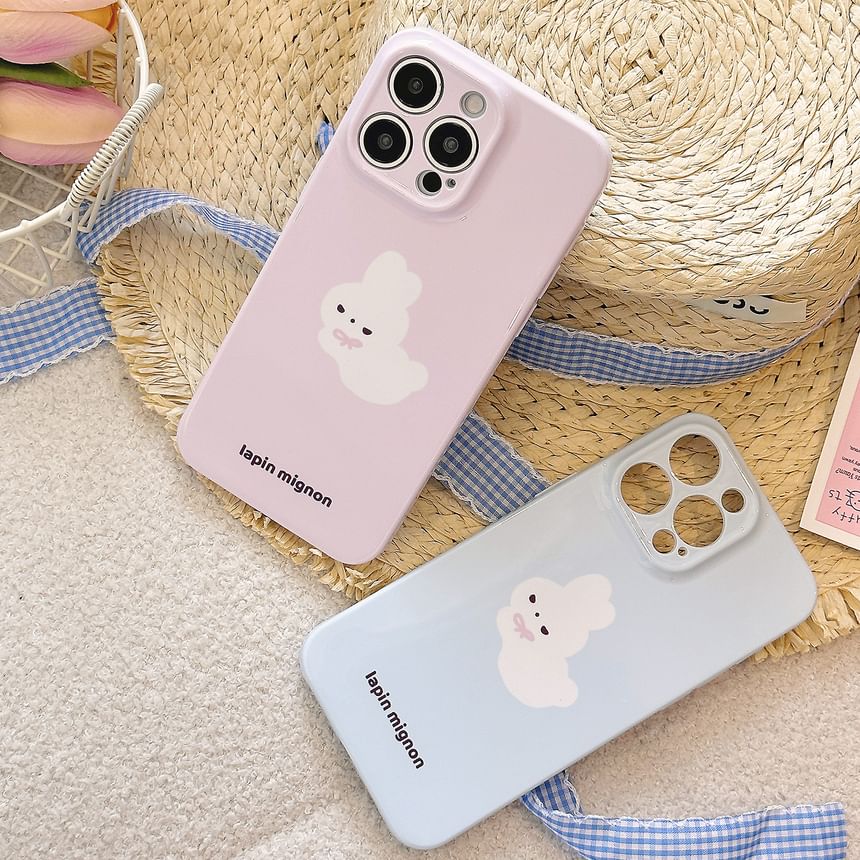 Print Rabbit Phone Case