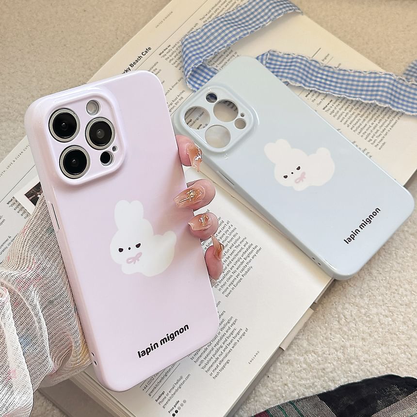 Print Rabbit Phone Case