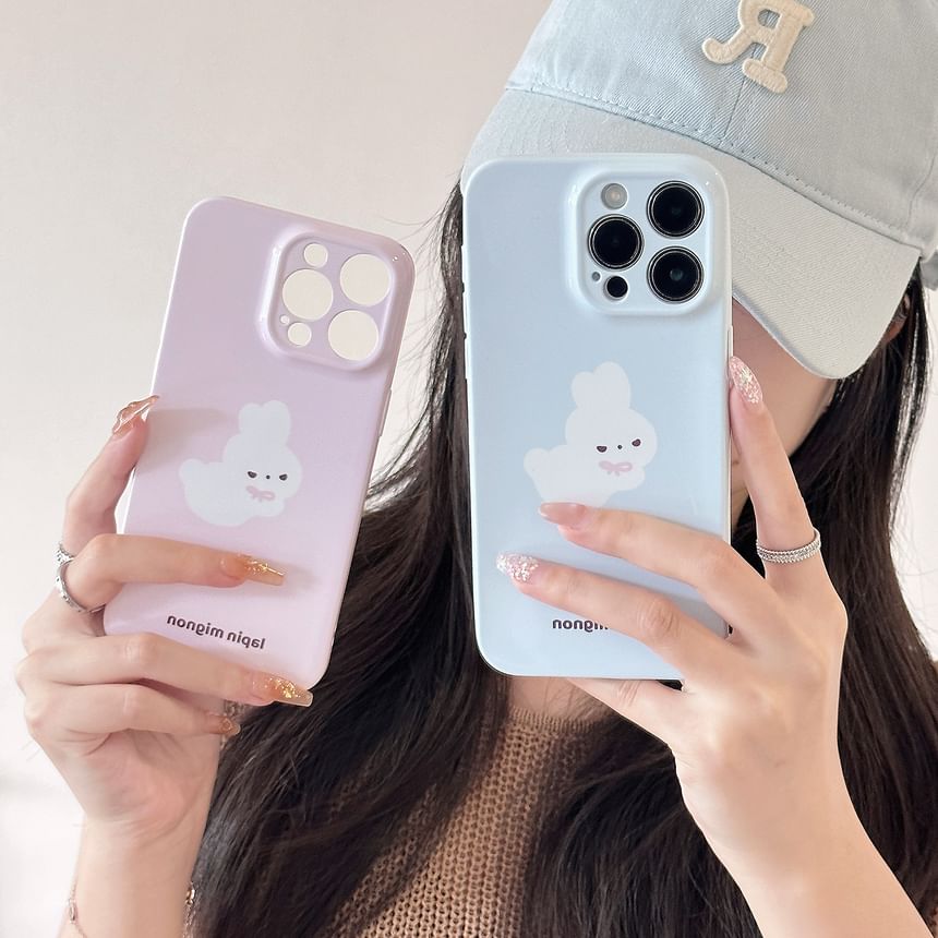 Print Rabbit Phone Case
