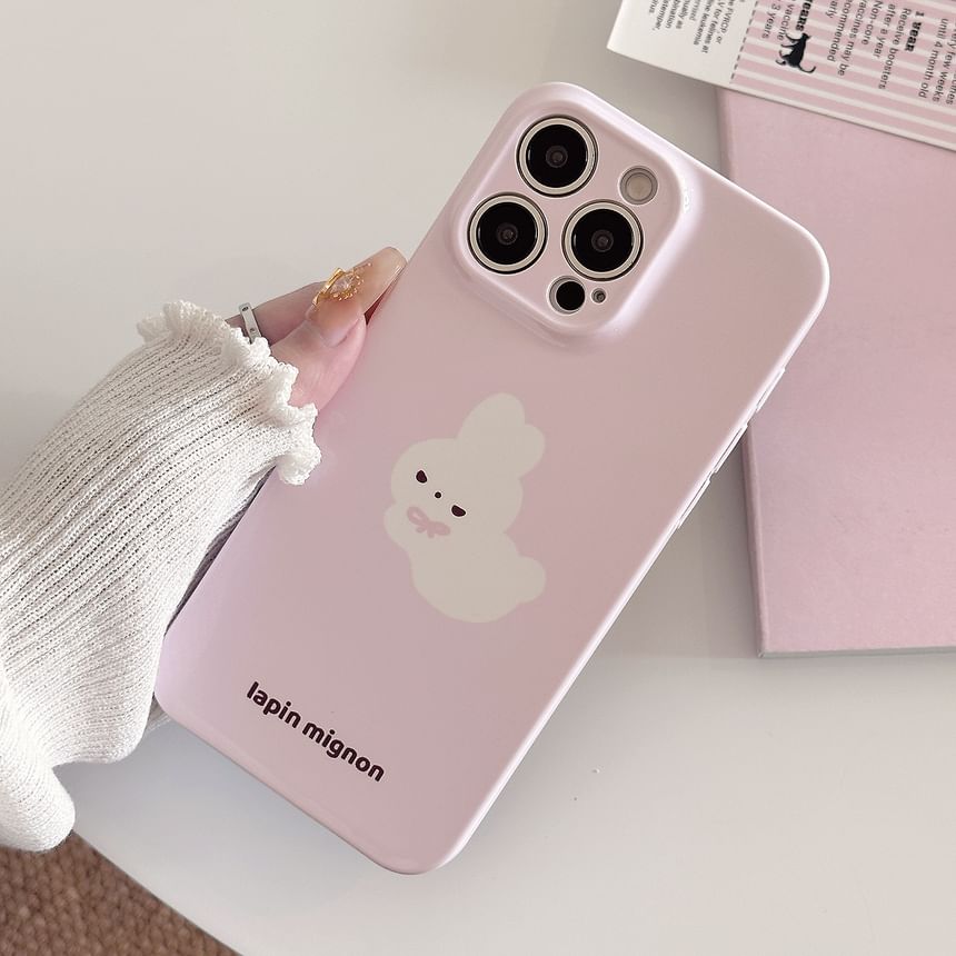 Print Rabbit Phone Case