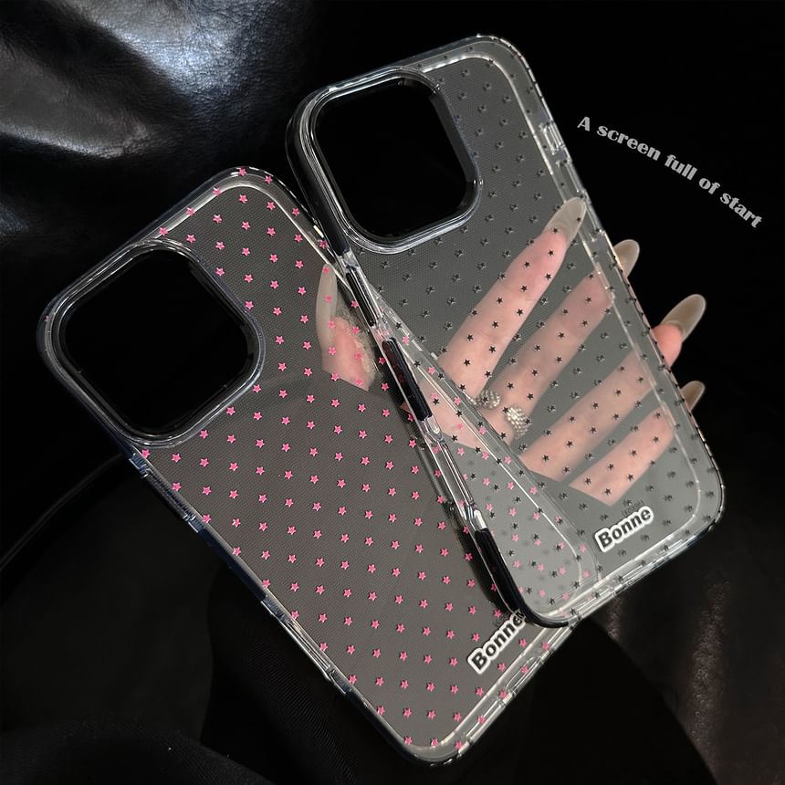 Dotted Case Print Phone
