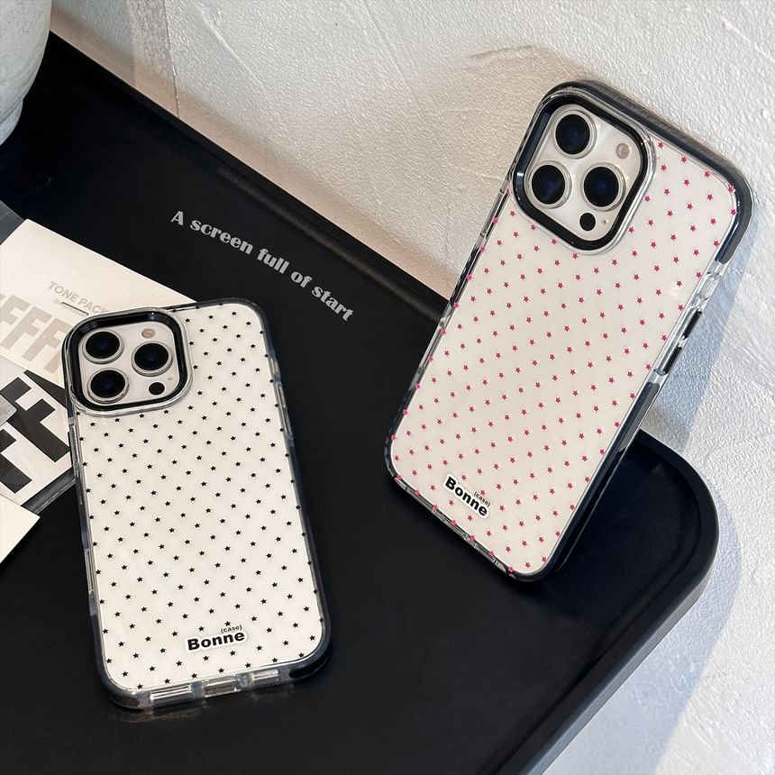 Dotted Case Print Phone