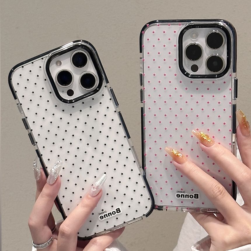 Dotted Case Print Phone