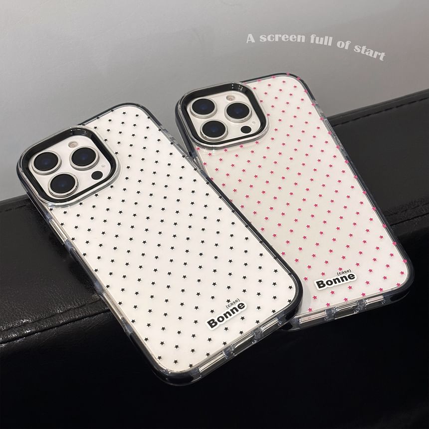 Dotted Case Print Phone