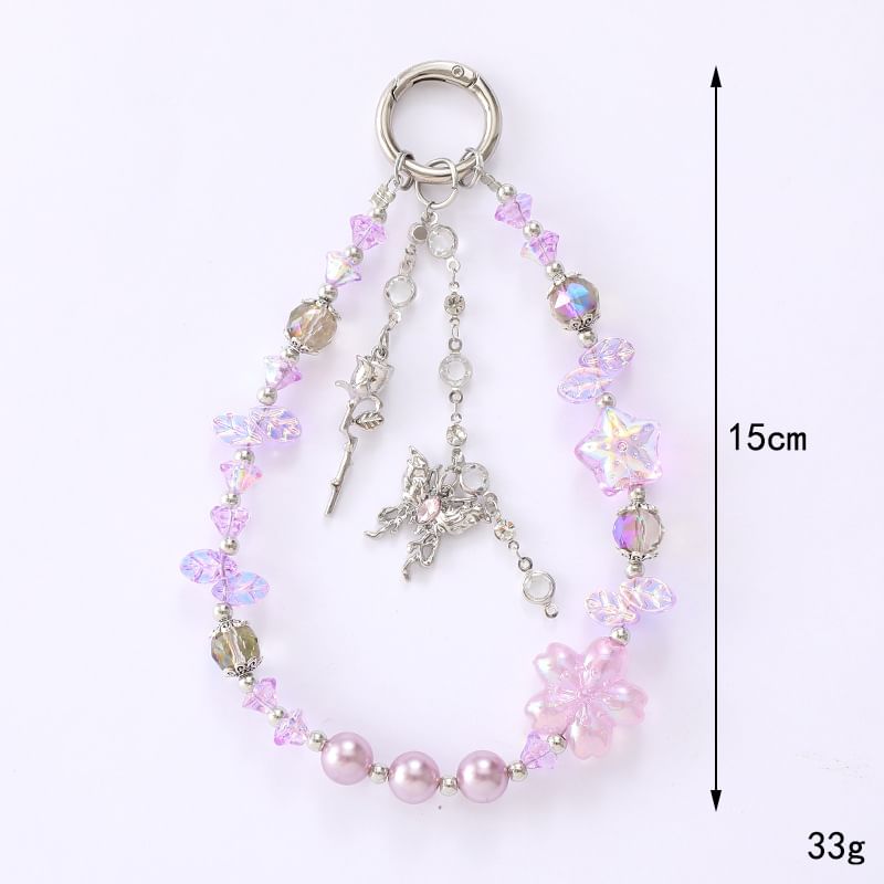 Strap Star Designs) Butterfly Crystal (Various Faux Phone