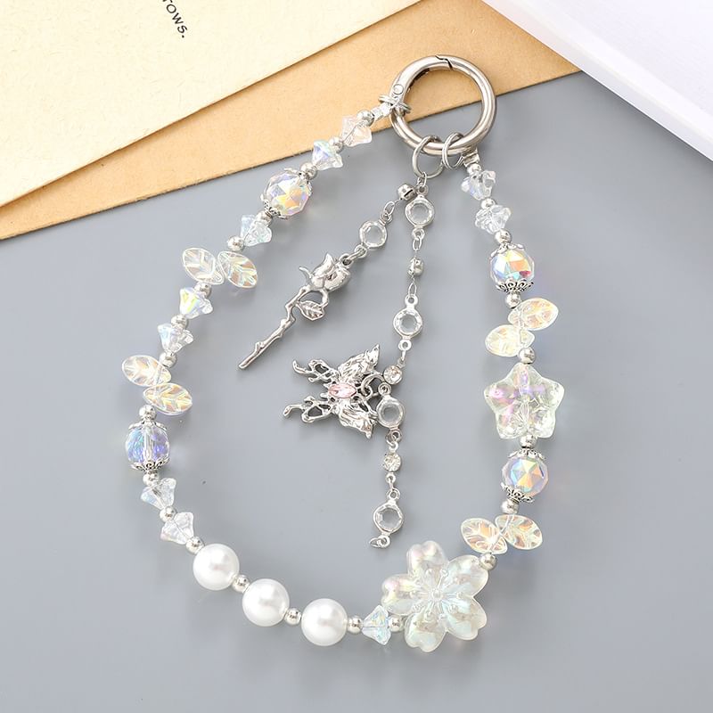 Strap Star Designs) Butterfly Crystal (Various Faux Phone