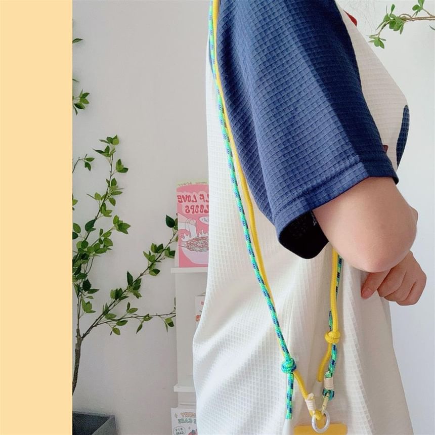 Phone Knotted Pad with Lanyard
