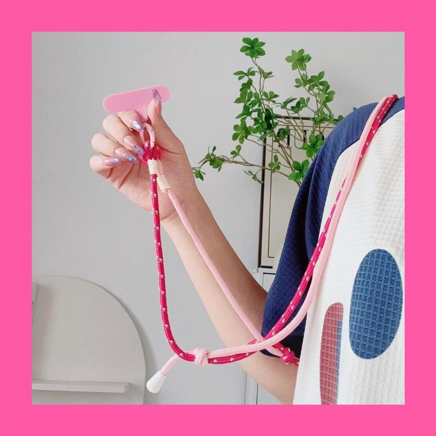 Phone Knotted Pad with Lanyard
