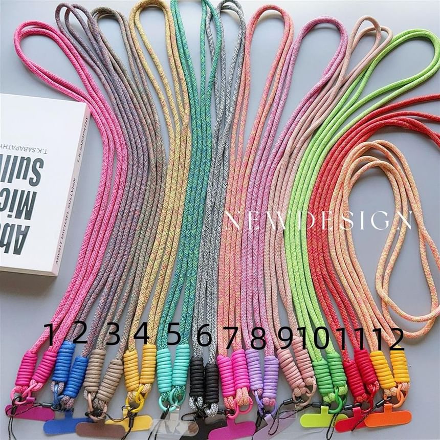 with Plain Pad Strap Phone Lanyard