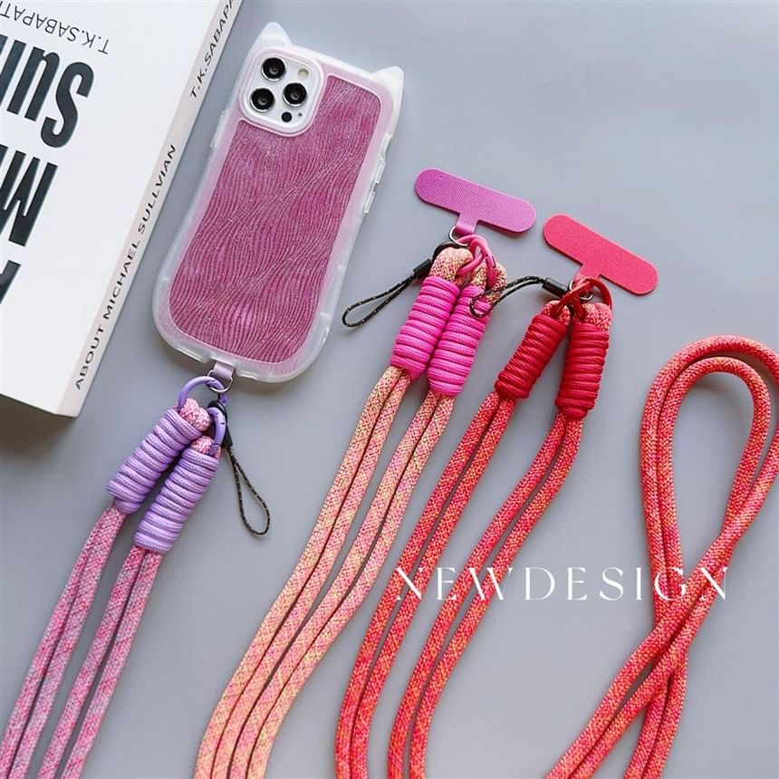 with Plain Pad Strap Phone Lanyard