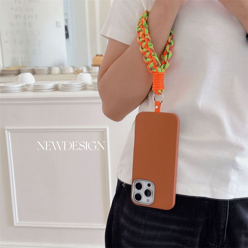 Strap Phone Braided Pad Lanyard with