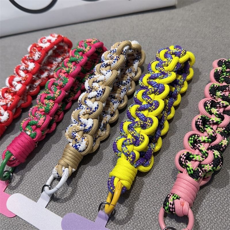 Strap Phone Braided Pad Lanyard with