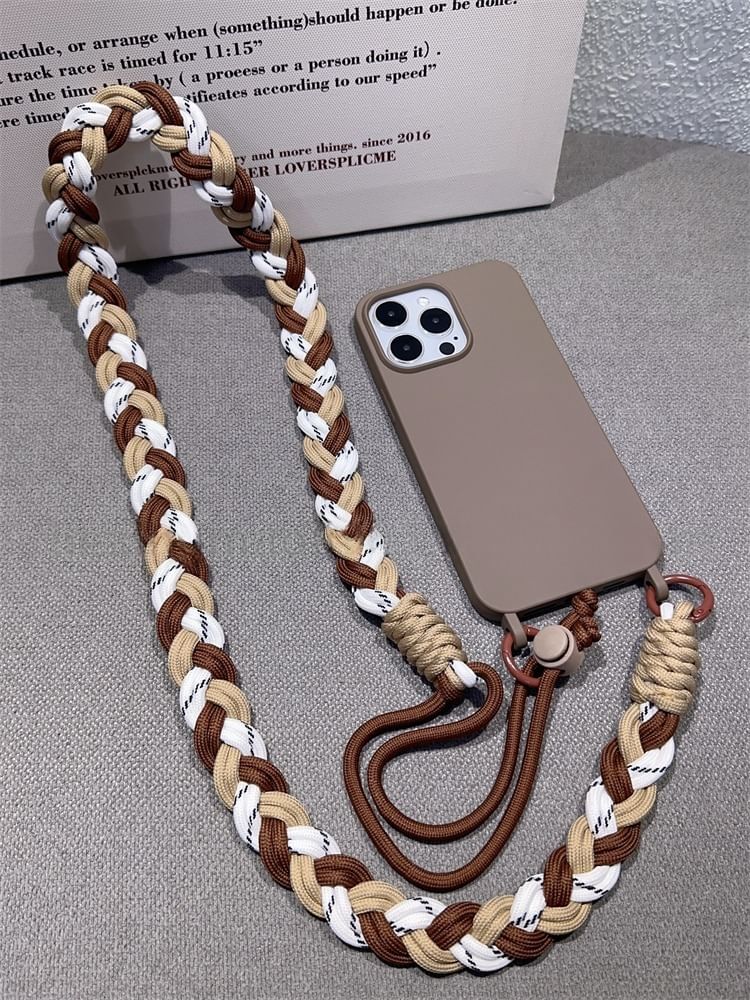 Pad Braided Lanyard Phone with
