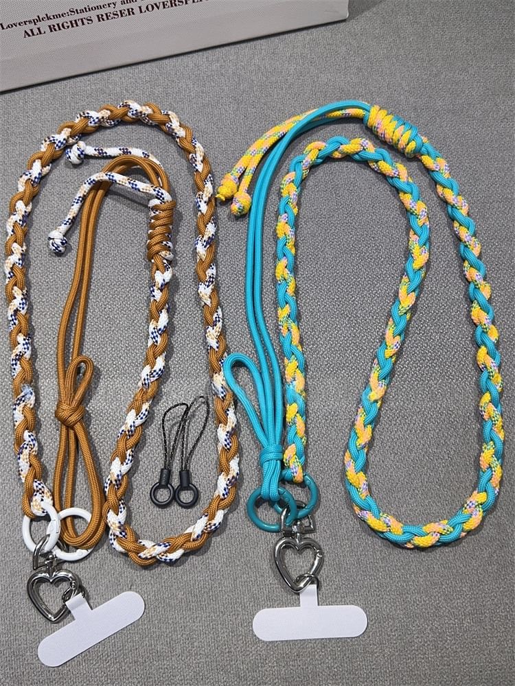 Phone Braided Lanyard Pad with Strap