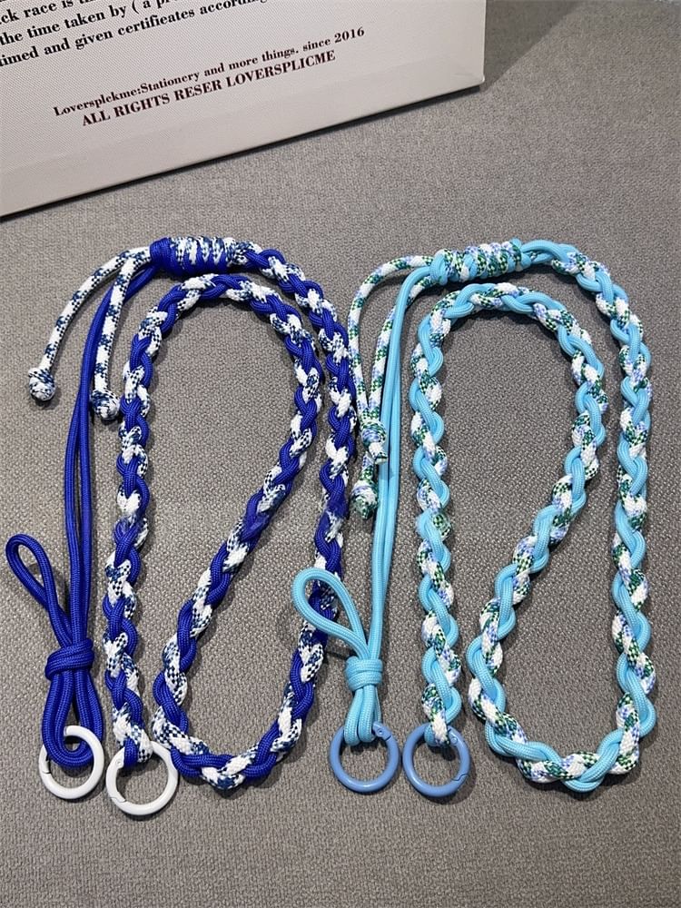 Phone Braided Lanyard Pad with Strap