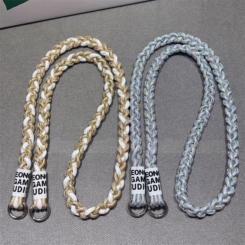 Strap with Pad Lanyard and Phone Braided