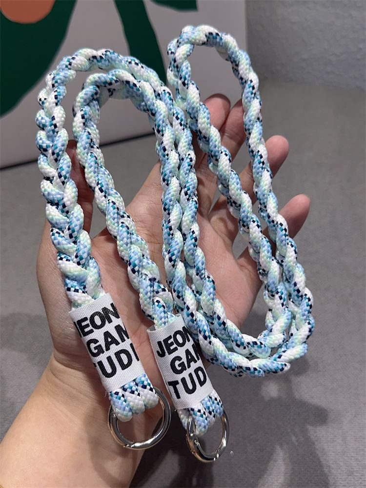 Strap with Pad Lanyard and Phone Braided