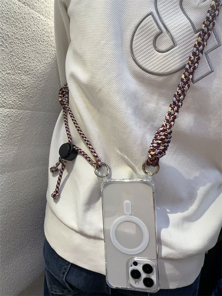 Strap Pad Lanyard and Braided with Phone