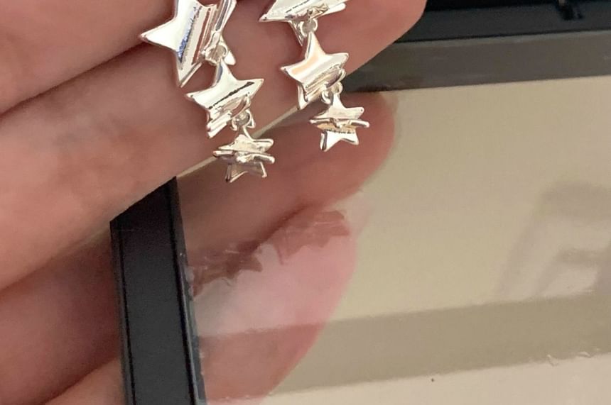 Alloy Earring Star / Cuff Ear Dangle