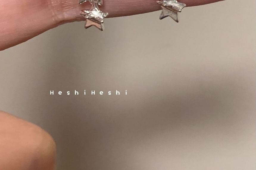 Alloy Earring Star / Cuff Ear Dangle