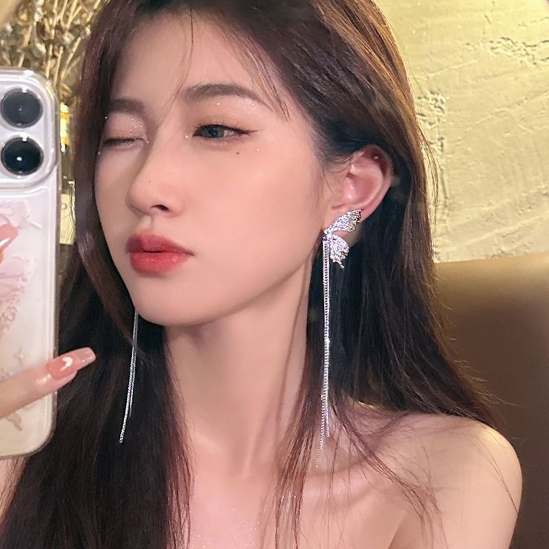 Alloy Earring Threader Butterfly