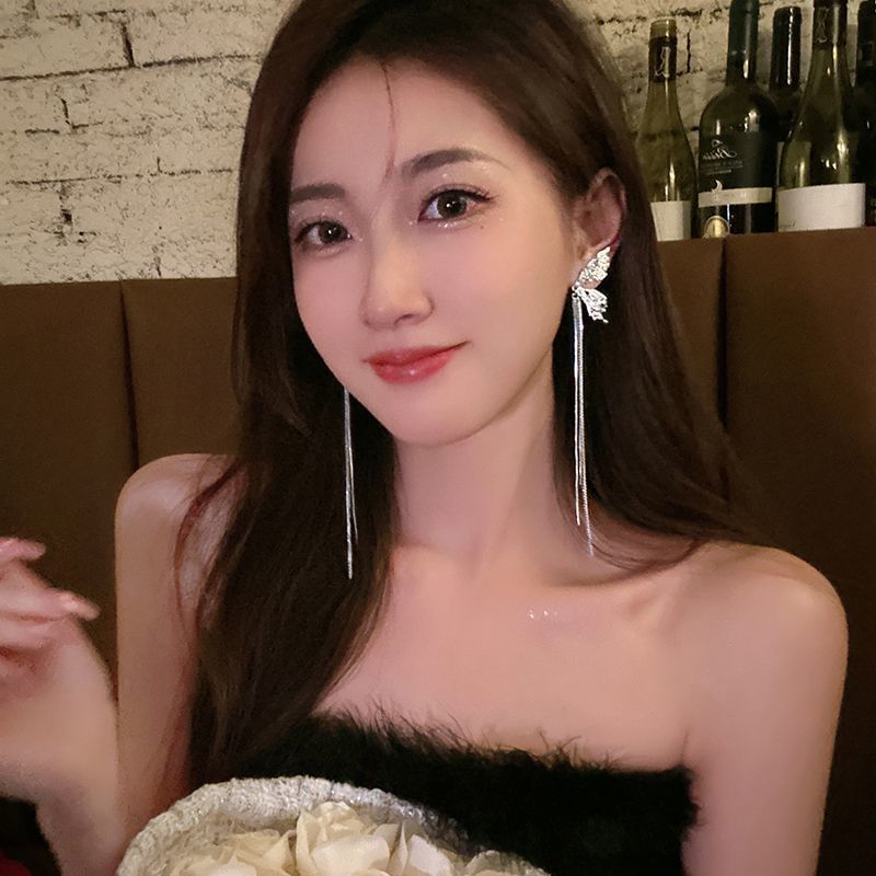Alloy Earring Threader Butterfly
