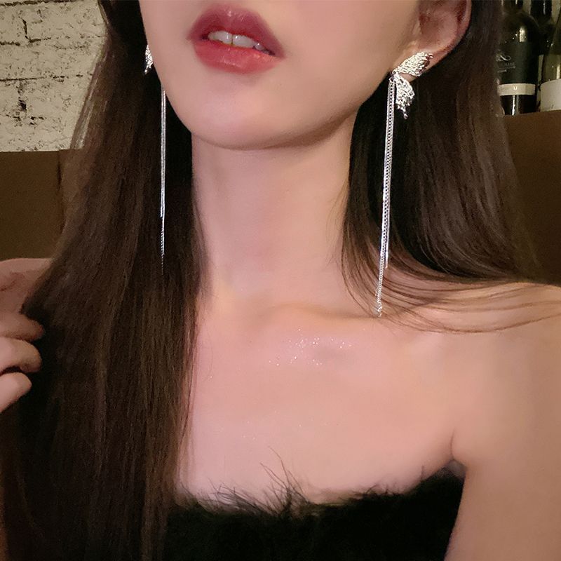 Alloy Earring Threader Butterfly