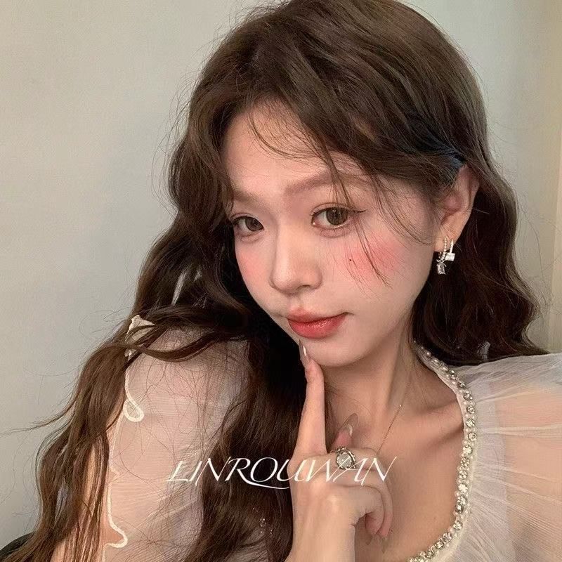 Drop Alloy Earring Rhinestone