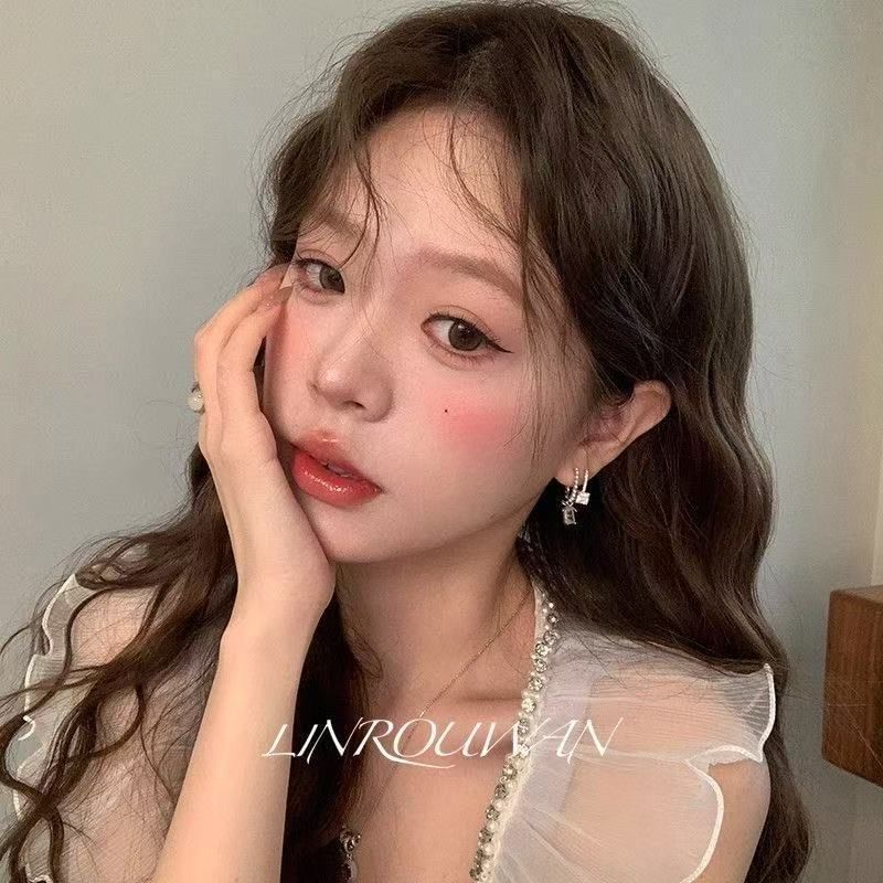 Drop Alloy Earring Rhinestone