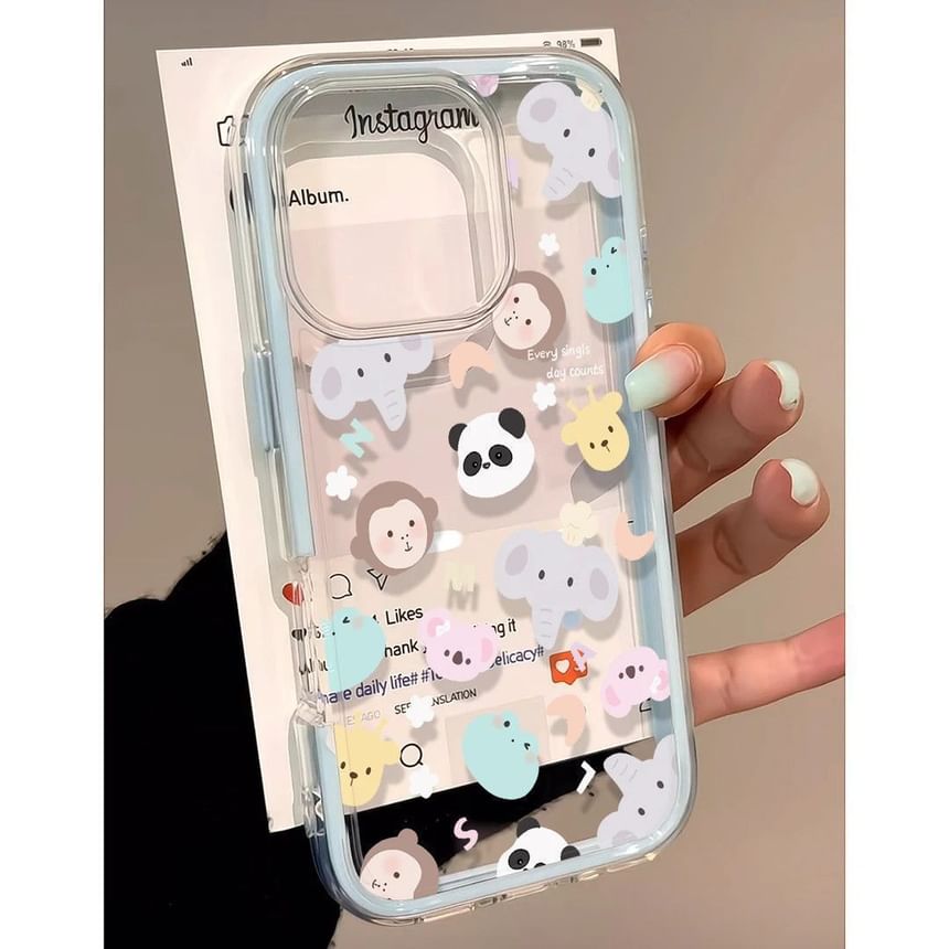 Transparent Animal Phone Case