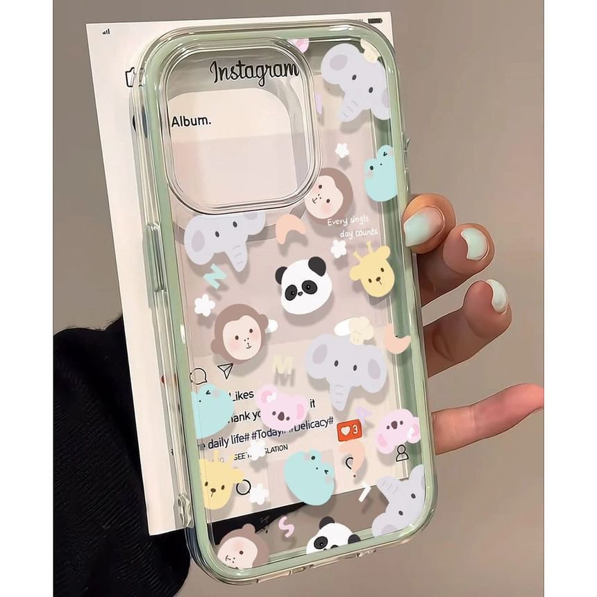 Transparent Animal Phone Case