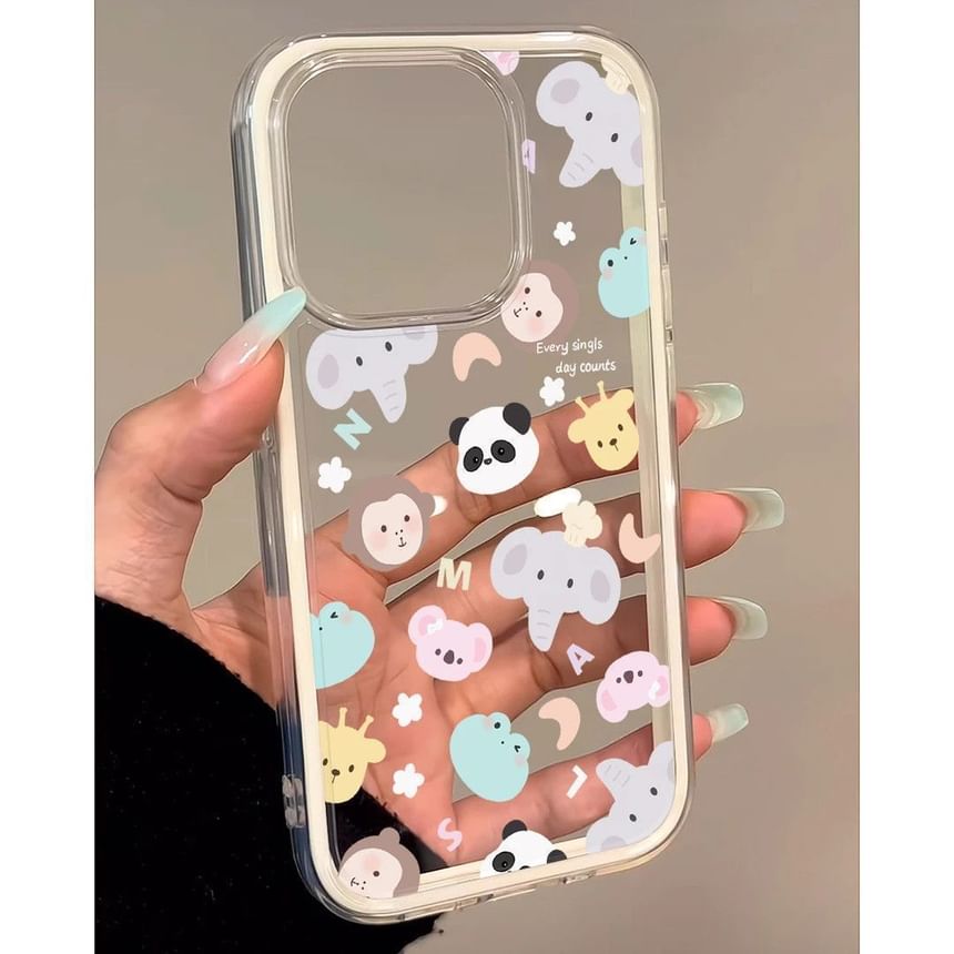 Transparent Animal Phone Case