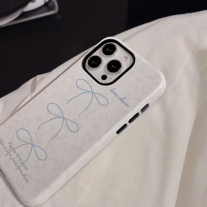 Bow Set Case / Phone Charm Lace