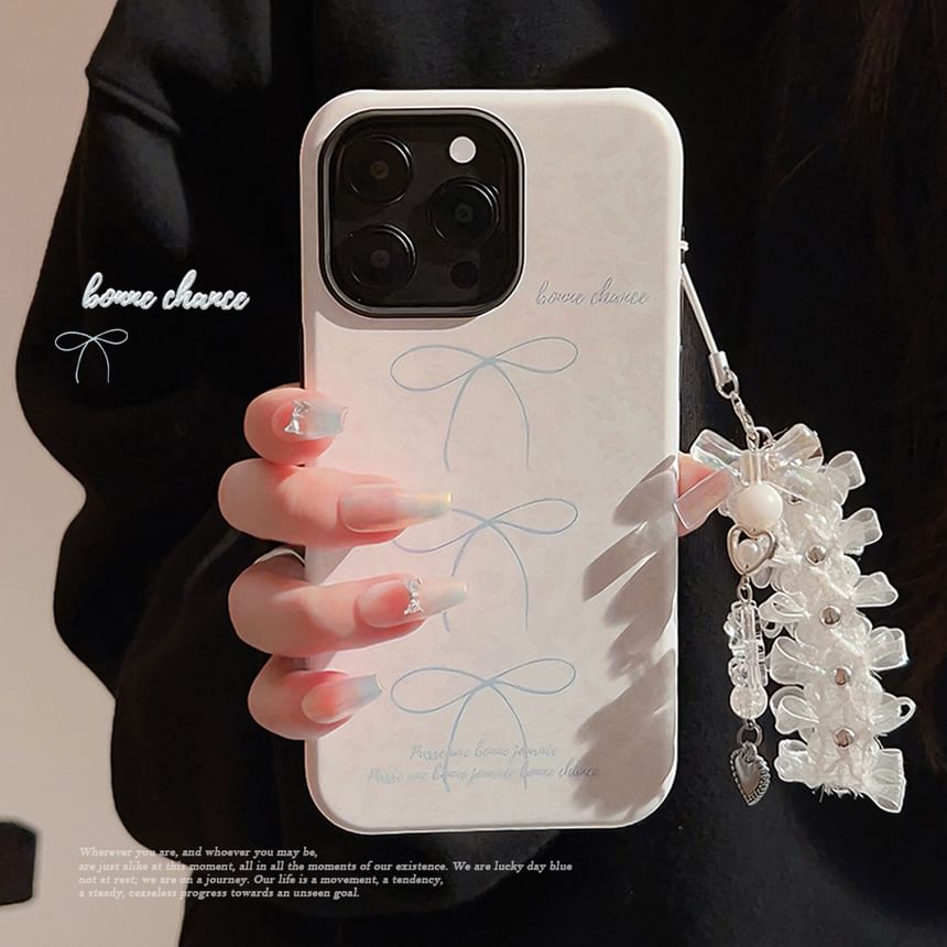 Bow Set Case / Phone Charm Lace