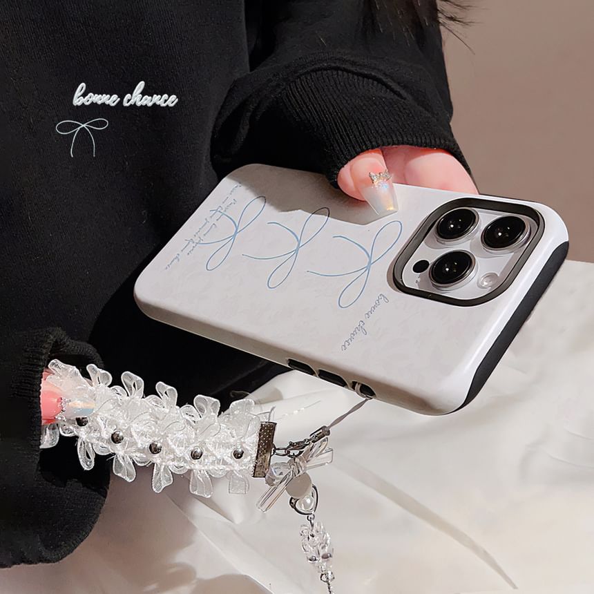 Bow Set Case / Phone Charm Lace