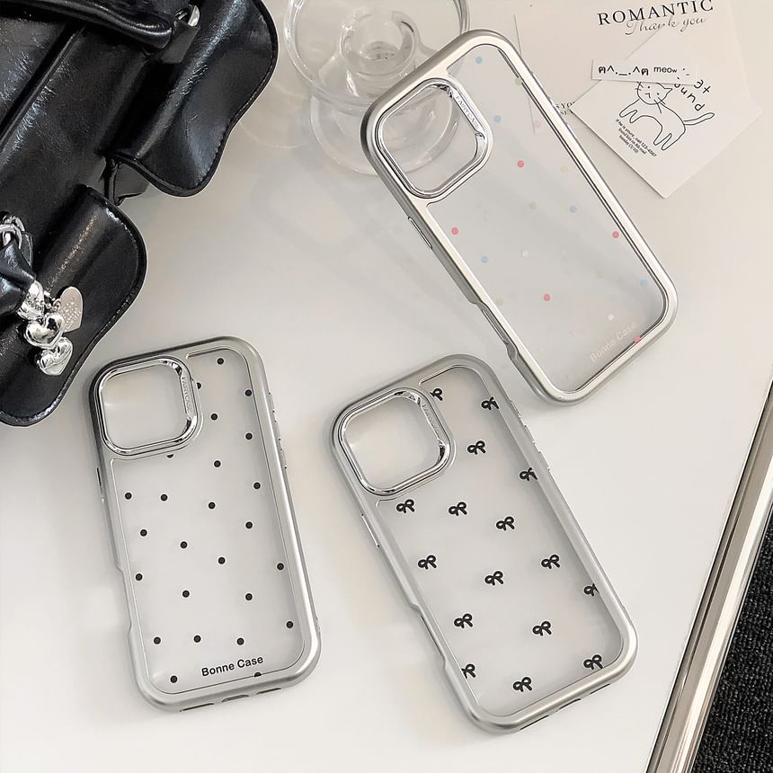 Polka / Case Dot Phone Bow