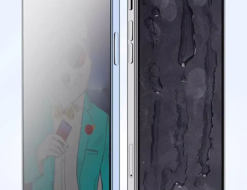 Clear 2: Screen Set Privacy Glass Film Tempered Protector of /