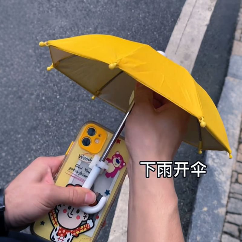 Phone Compact Umbrella Mini for