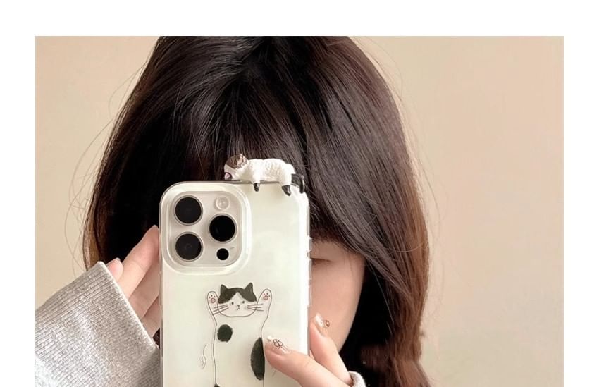 Print iPhone Cat Case