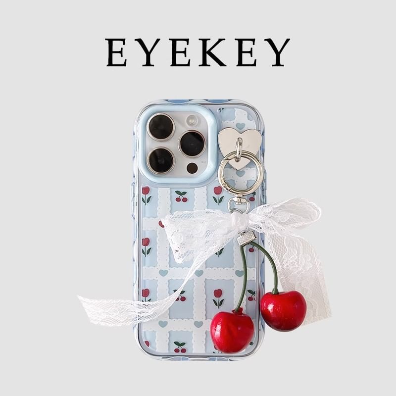 Set Case Floral / Charm Print iPhone