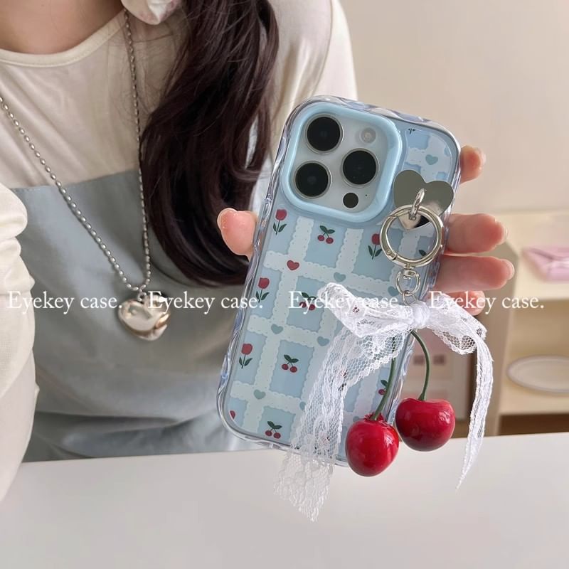 Set Case Floral / Charm Print iPhone