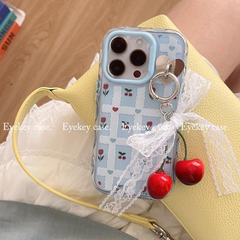 Set Case Floral / Charm Print iPhone