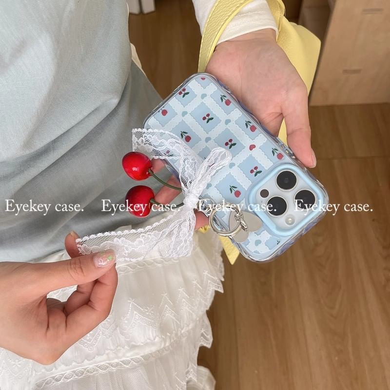 Set Case Floral / Charm Print iPhone