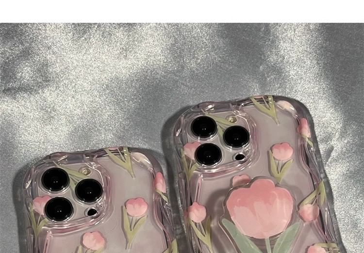 Stand Case Set iPhone Floral / Print