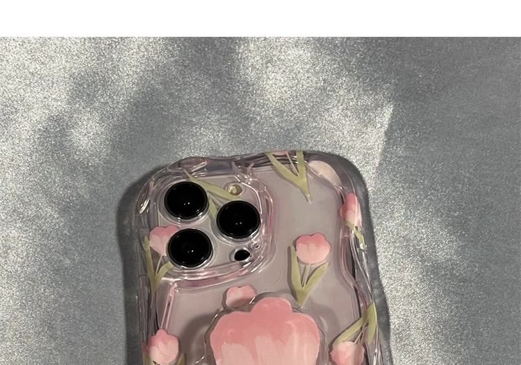 Stand Case Set iPhone Floral / Print