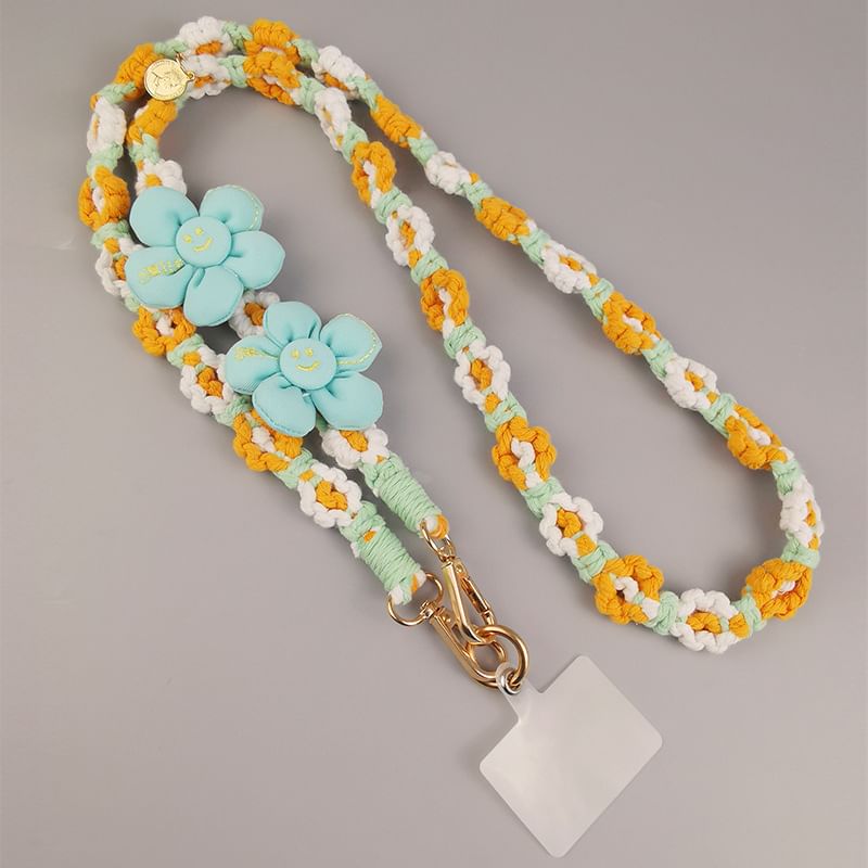 Pad Lanyard Flower with Phone