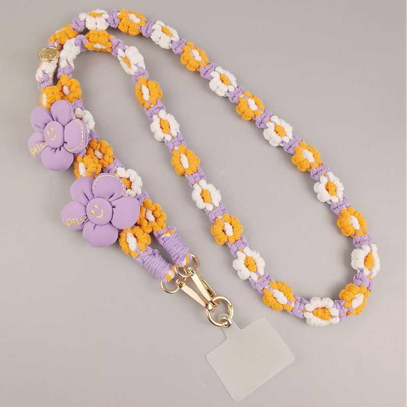 Pad Lanyard Flower with Phone