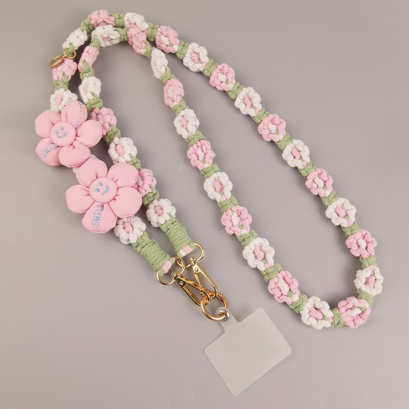 Pad Lanyard Flower with Phone