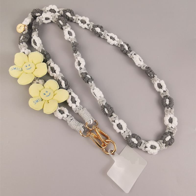 Pad Lanyard Flower with Phone