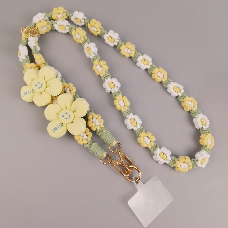 Pad Lanyard Flower with Phone